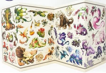 Floral Dragons GM Screen 5E