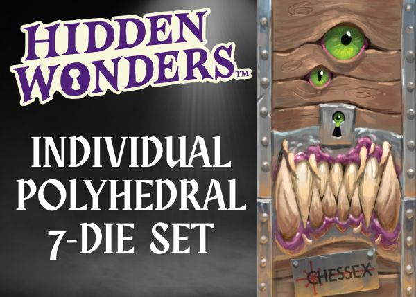 Hidden Wonders™ Assorted 7-Die Polyhedral