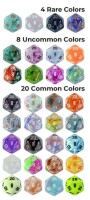 Hidden Wonders™ Assorted 7-Die Polyhedral