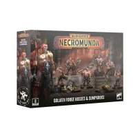 Necromunda: House Goliath Forge Bosses & Sumpkrocs